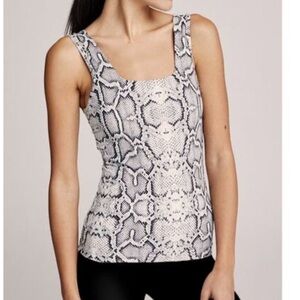 Varley snake skin top